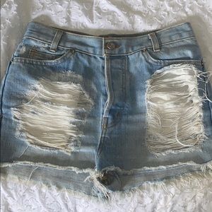 Brandy Melville cut off shorts